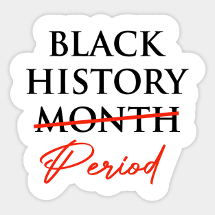 black history month 2025 Sticker